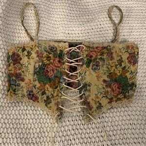 1800s feel Cider crop top.